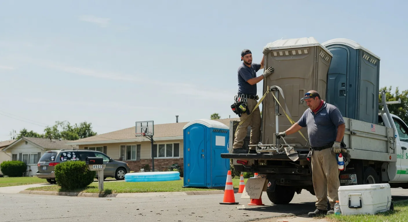 Porta Potty Rental in Garrison, TX near me